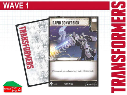 Transformers TCG Wave 1 BATTLE Cards Common/Uncommon