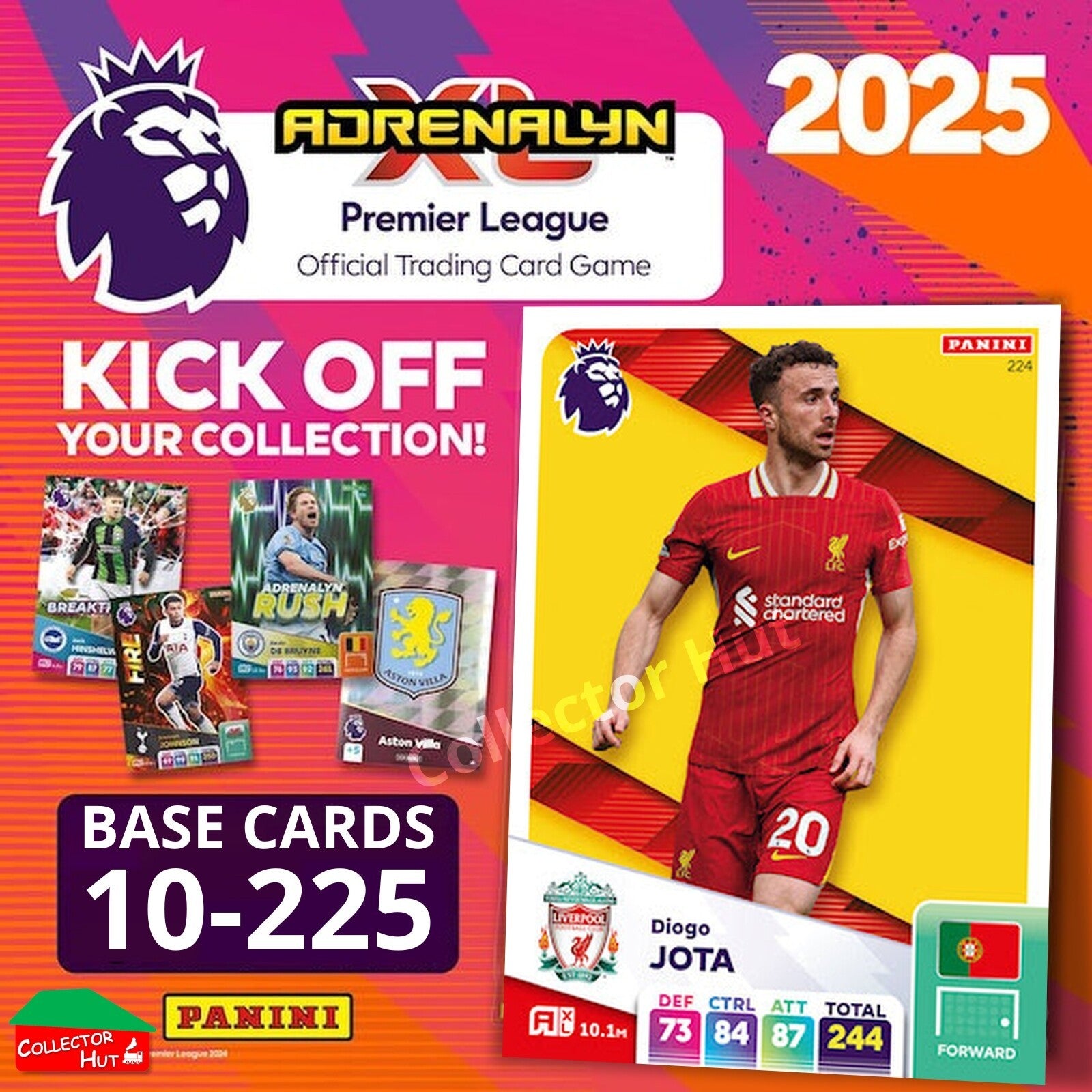 Panini Adrenalyn XL Premier League 2025 2024/25 Base & Foils #10-225