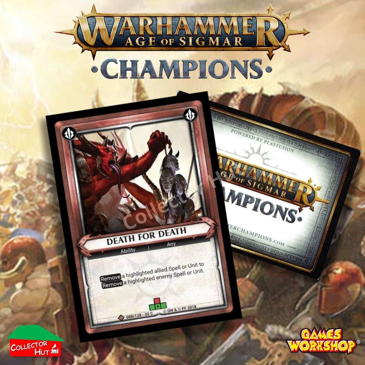 Warhammer Age of Sigmar: Champions Wave 2 ONSLAUGHT FOIL Cards CHOOSE SINGLES