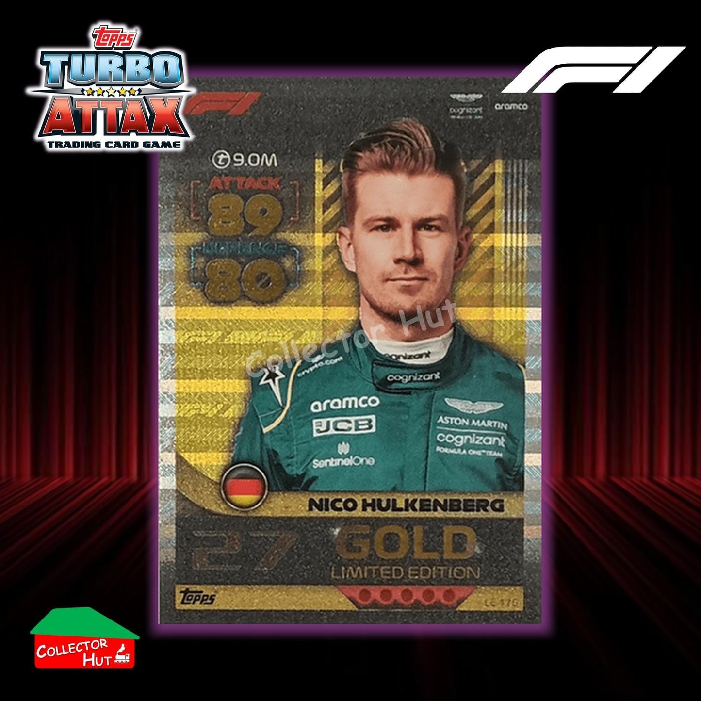 Topps Turbo Attax Formula 1 F1 2022 Limited Edition, 100 Club & Foil Cards