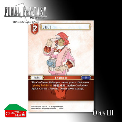 Final Fantasy Trading Card Game OPUS III 3 FOIL CARDS You Choose