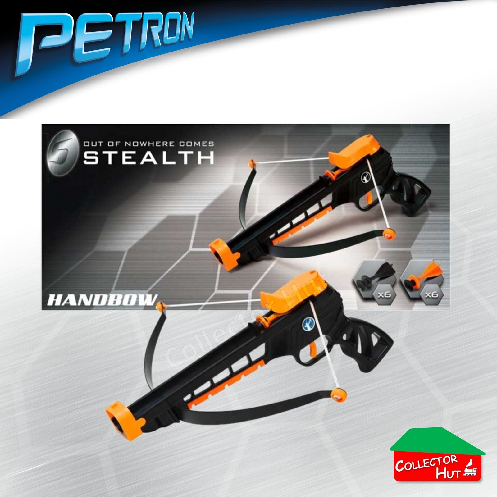 Petron Stealth Suck Dart Range Bow Rifle Pistol