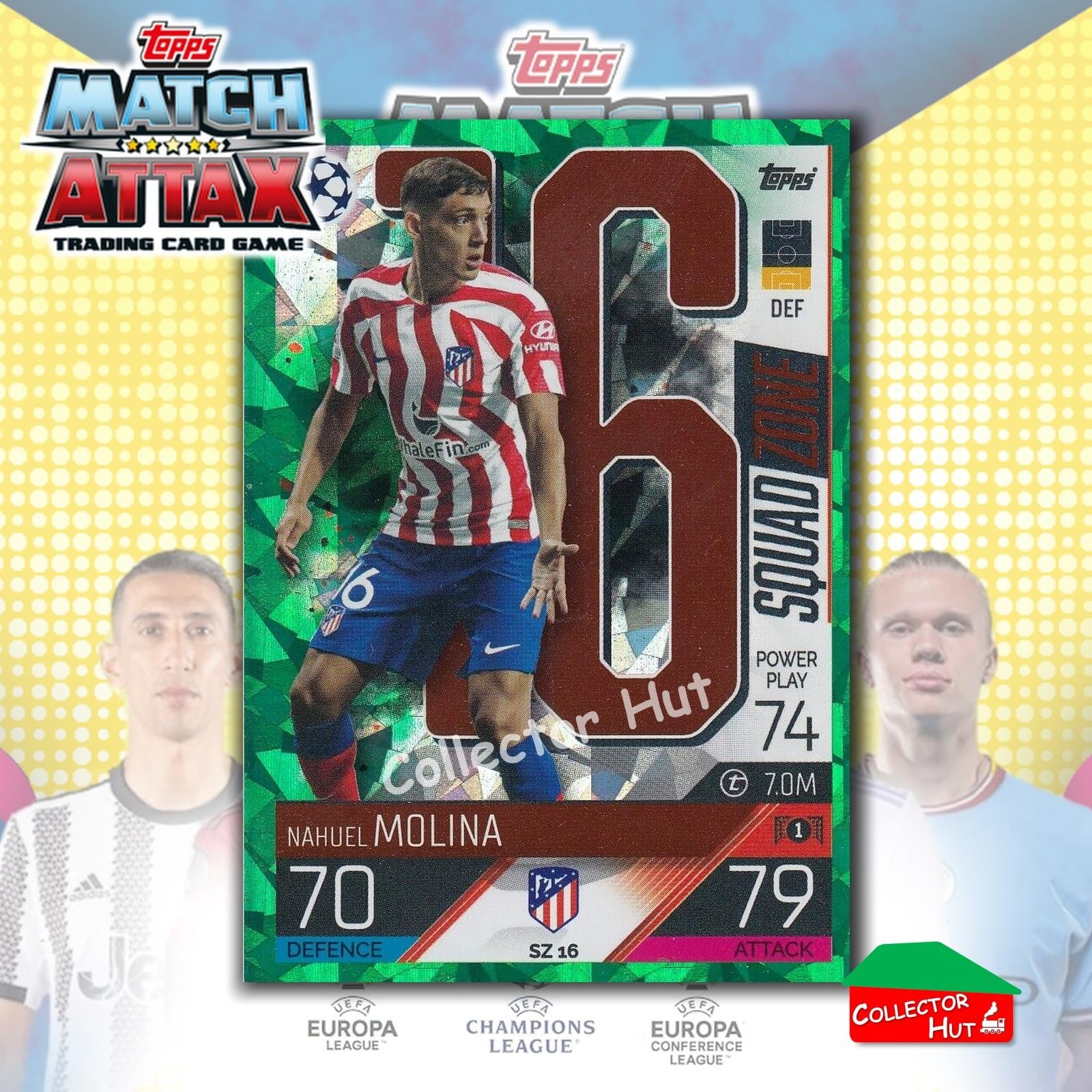 Topps Match Attax Extra 2022/23 Parallel CRYSTAL & EMERALD Cards YOU CHOOSE