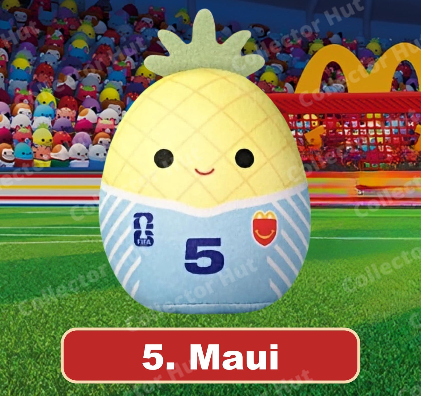 McDonalds Happy Meal Squishmallows World Cup 2026 Plush Toys Collection