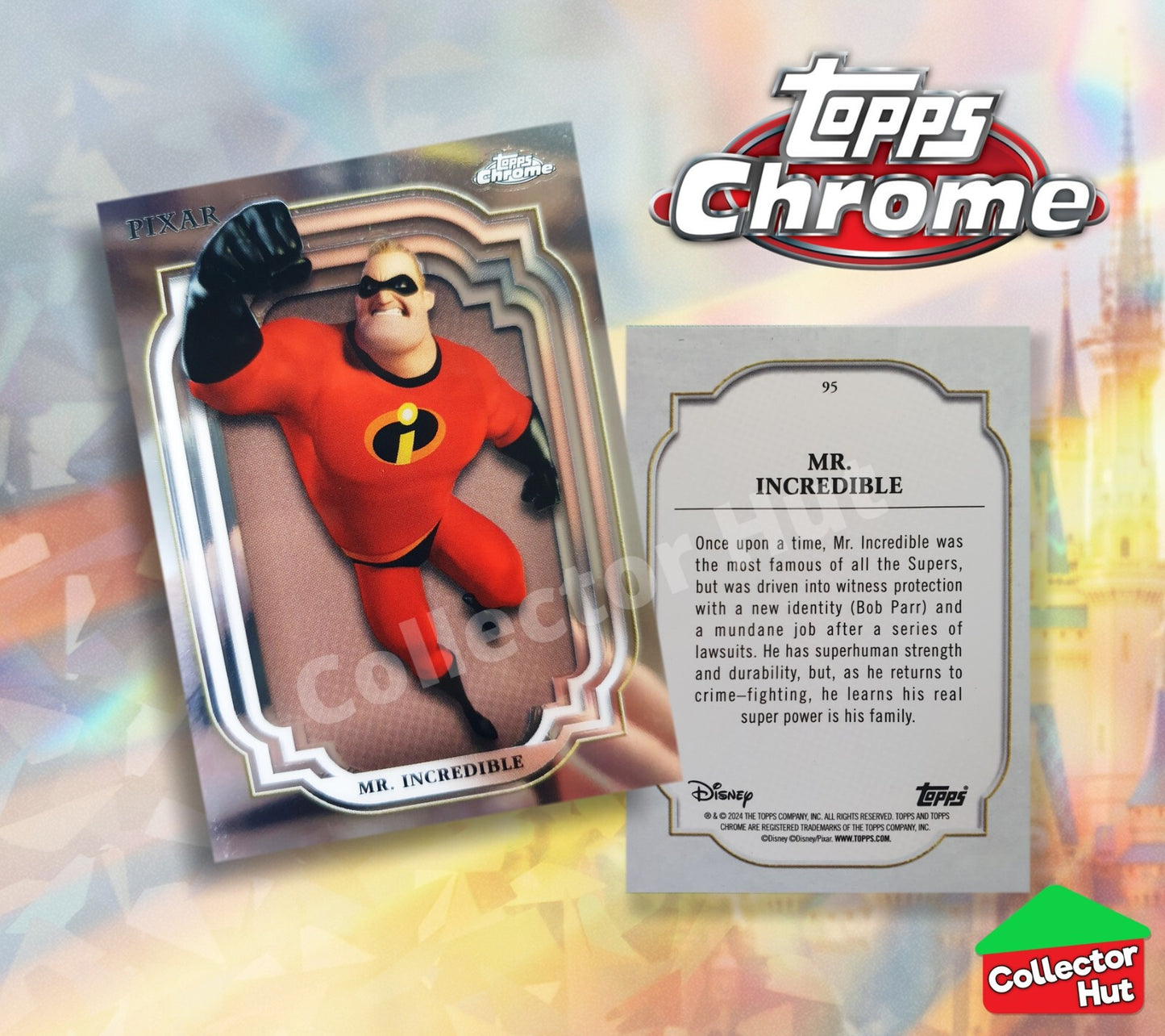Disney Topps Chrome 2024 Base Cards 1-200 Pick Singles to Complete Your Set