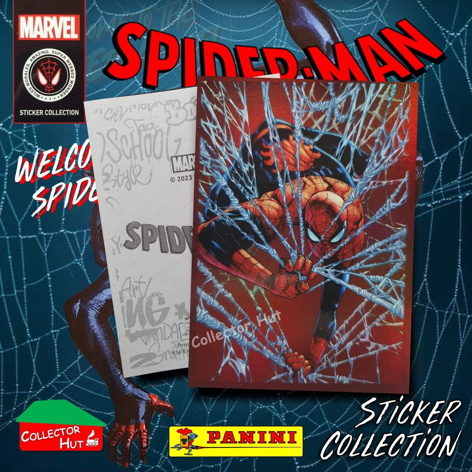 Panini Spider-Man Spider-Verse 2023 Collection Sticker Singles #1-163 & F1-30