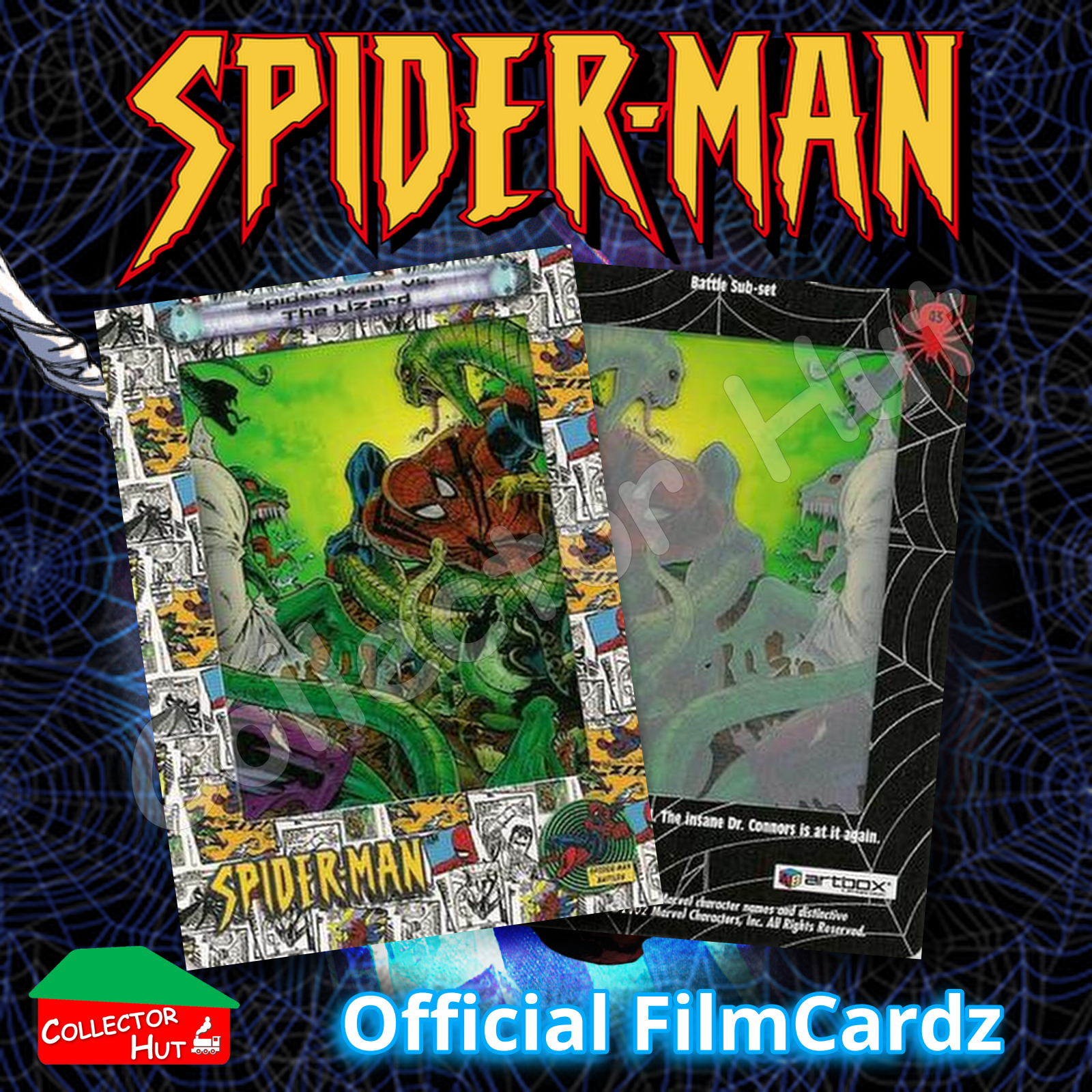 Marvel Spider-Man 2002 Artbox FilmCardz Choose Your Card!