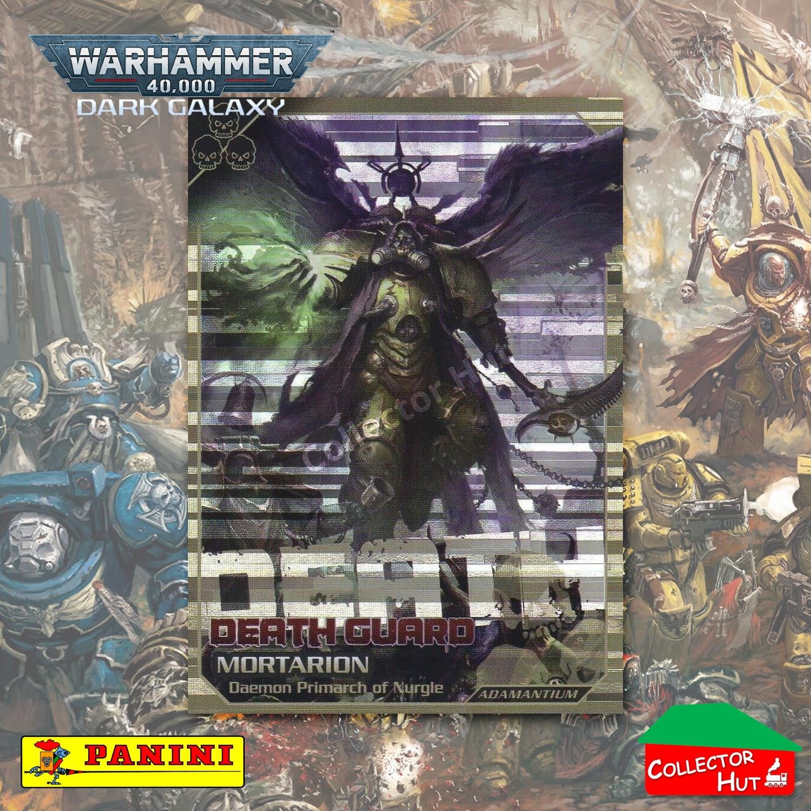 PANINI Warhammer 40,000 Dark Galaxy Webway Inferno Adamantium Limited FOIL Cards