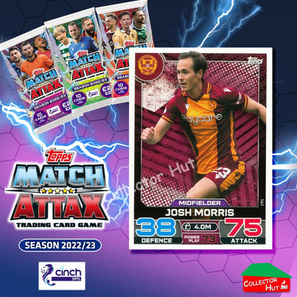 TOPPS MATCH ATTAX SPFL 2022/23 #1-162 Choose Your Card