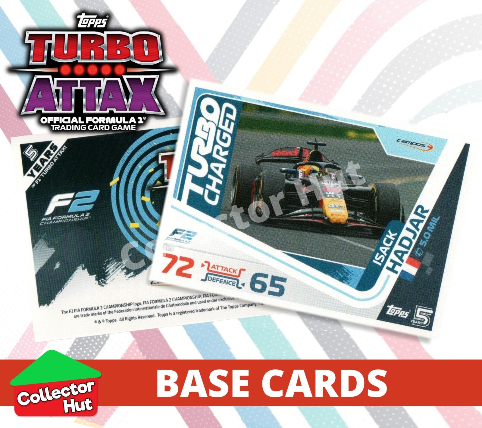 Topps Turbo Attax Formula 1 F1 2024 #167-312 Base Cards YOU CHOOSE