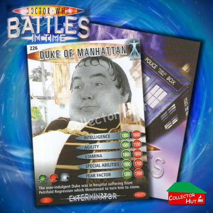 DOCTOR WHO Battles in Time #140-275 EXTERMINATOR RARE & COMMON Cards YOU CHOOSE