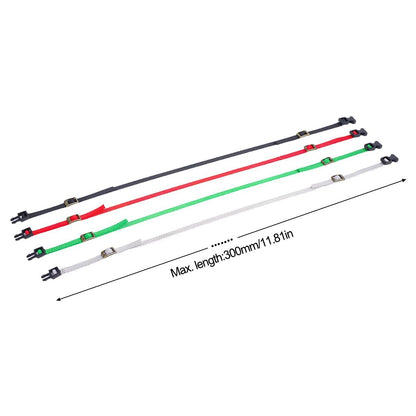 RC Car Truck Roof Rack Lugguage Straps Buckle 30cm 1/8 1/10 1/18 1/24