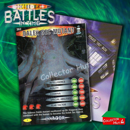 DOCTOR WHO Battles in Time #376-600 INVADER RARE & COMMON CARDS YOU CHOOSE