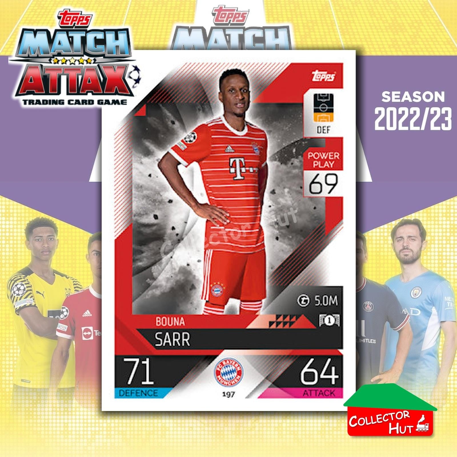 Topps Match Attax Europa Champions League 2022/23 TCG Trading Cards Base 190-387