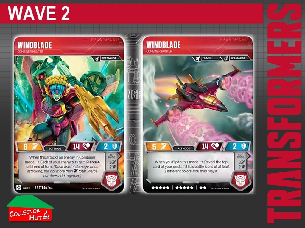 Transformers TCG CHARACTER Trading Cards All Waves