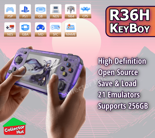 R36H KeyBoy Retro Handheld Games Emulator Console Wide Version