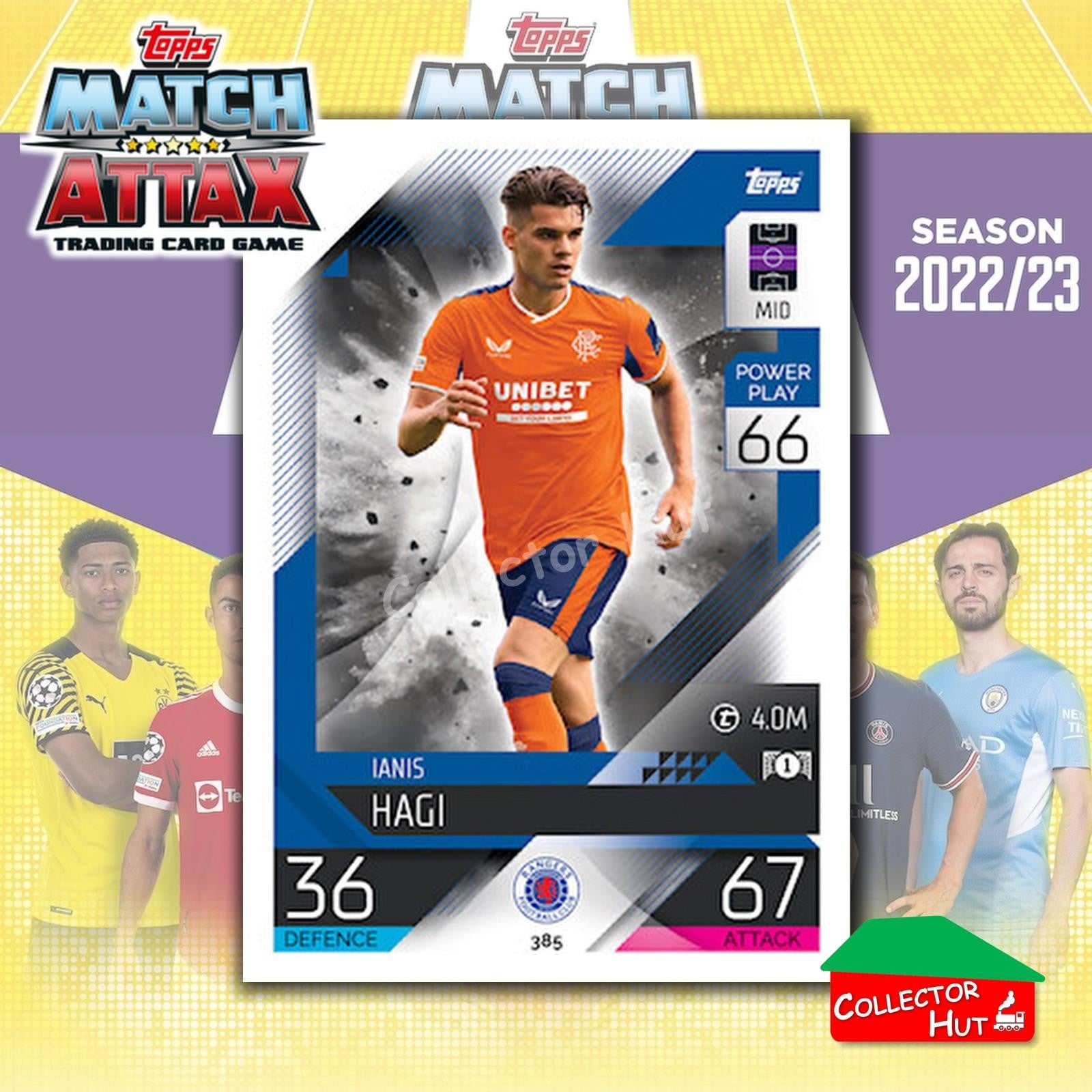 Topps Match Attax Europa Champions League 2022/23 TCG Trading Cards Base 190-387