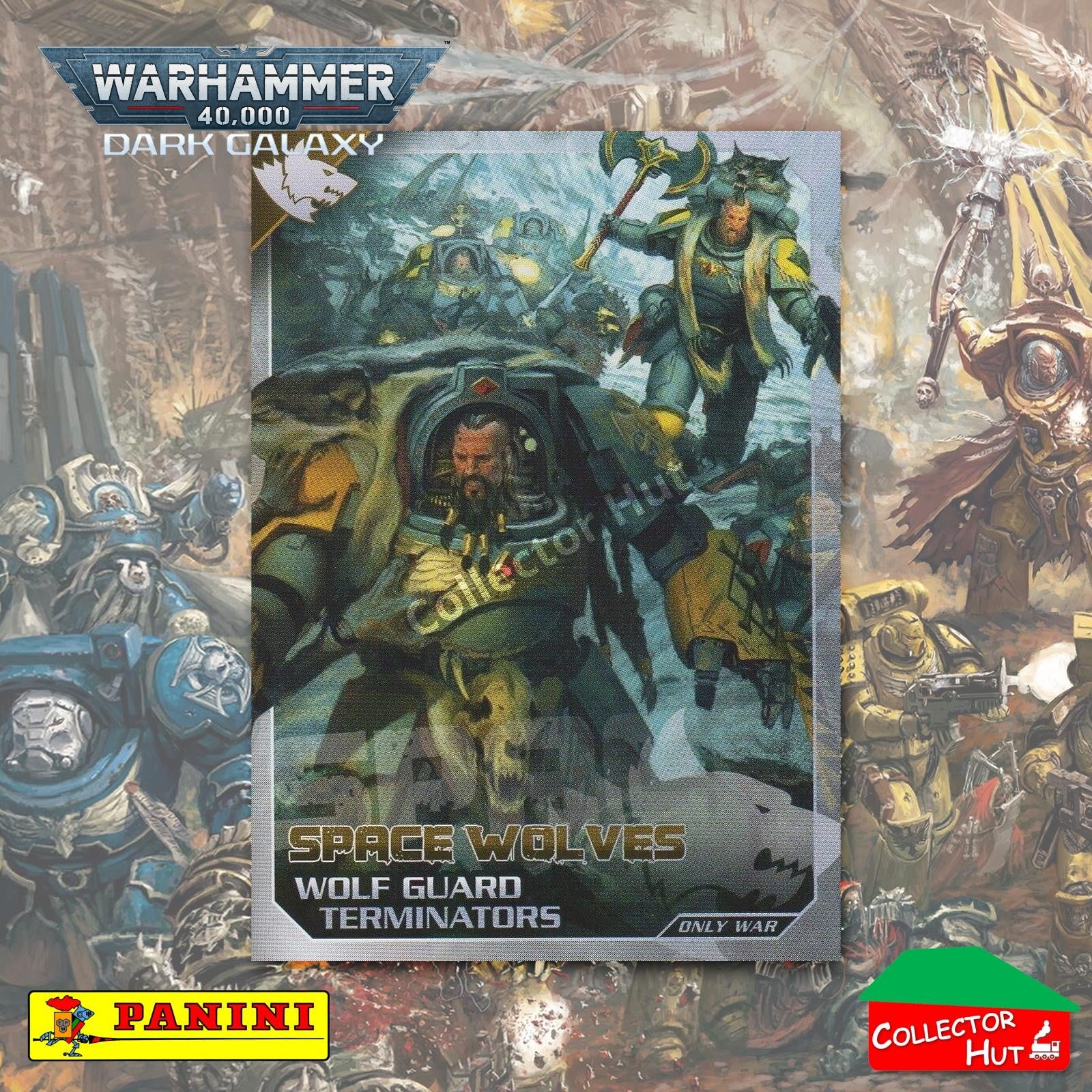 PANINI Warhammer 40,000 Dark Galaxy Only War Base Trading Cards #1-225