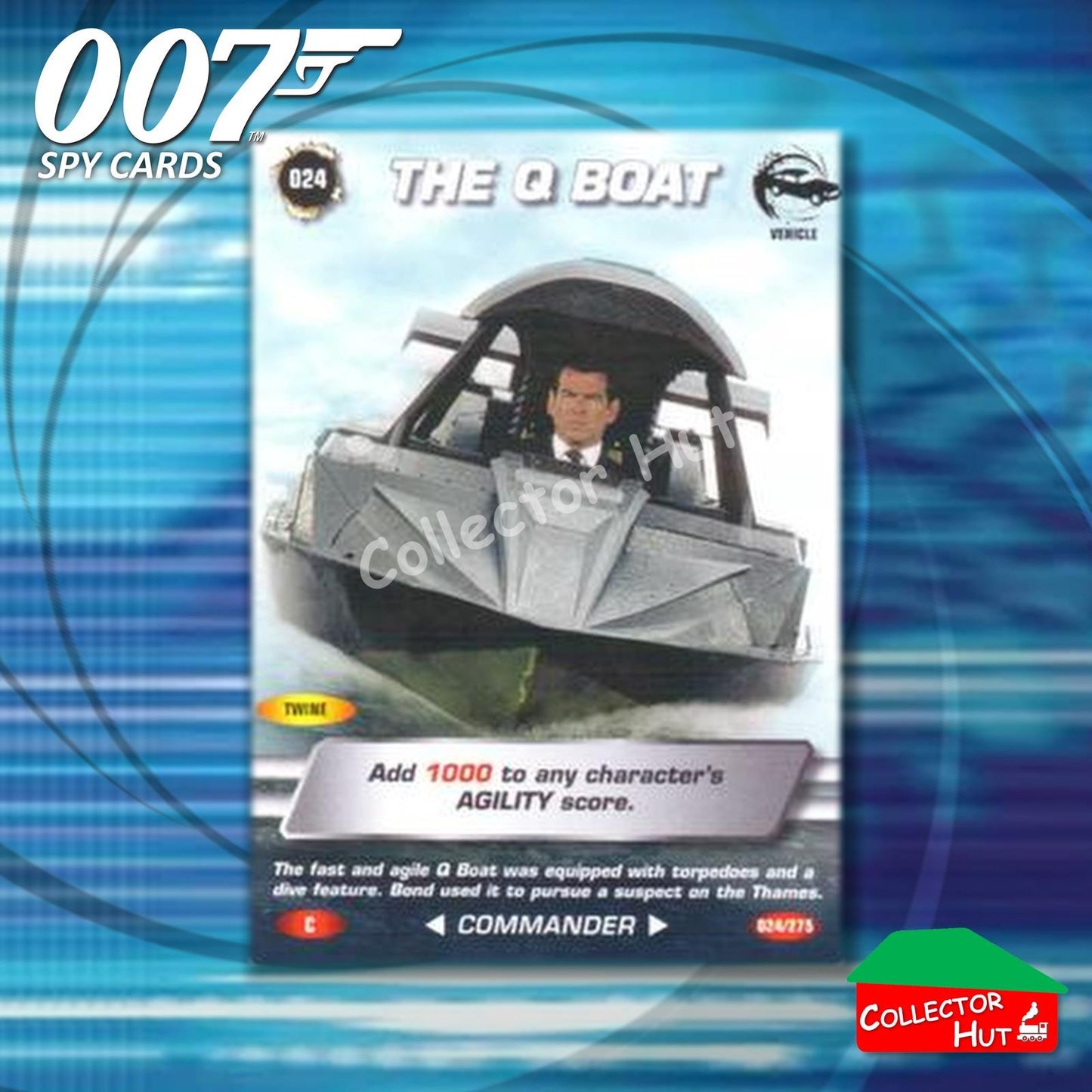 James Bond 007 Commander Spy Cards BASE COMMON YOU CHOOSE