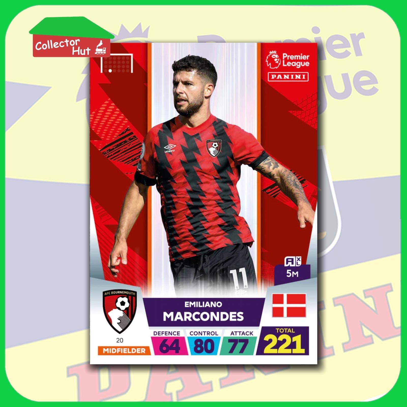 Panini Adrenalyn XL Premier League 2023 2022/23 Trading Cards #10 - #189