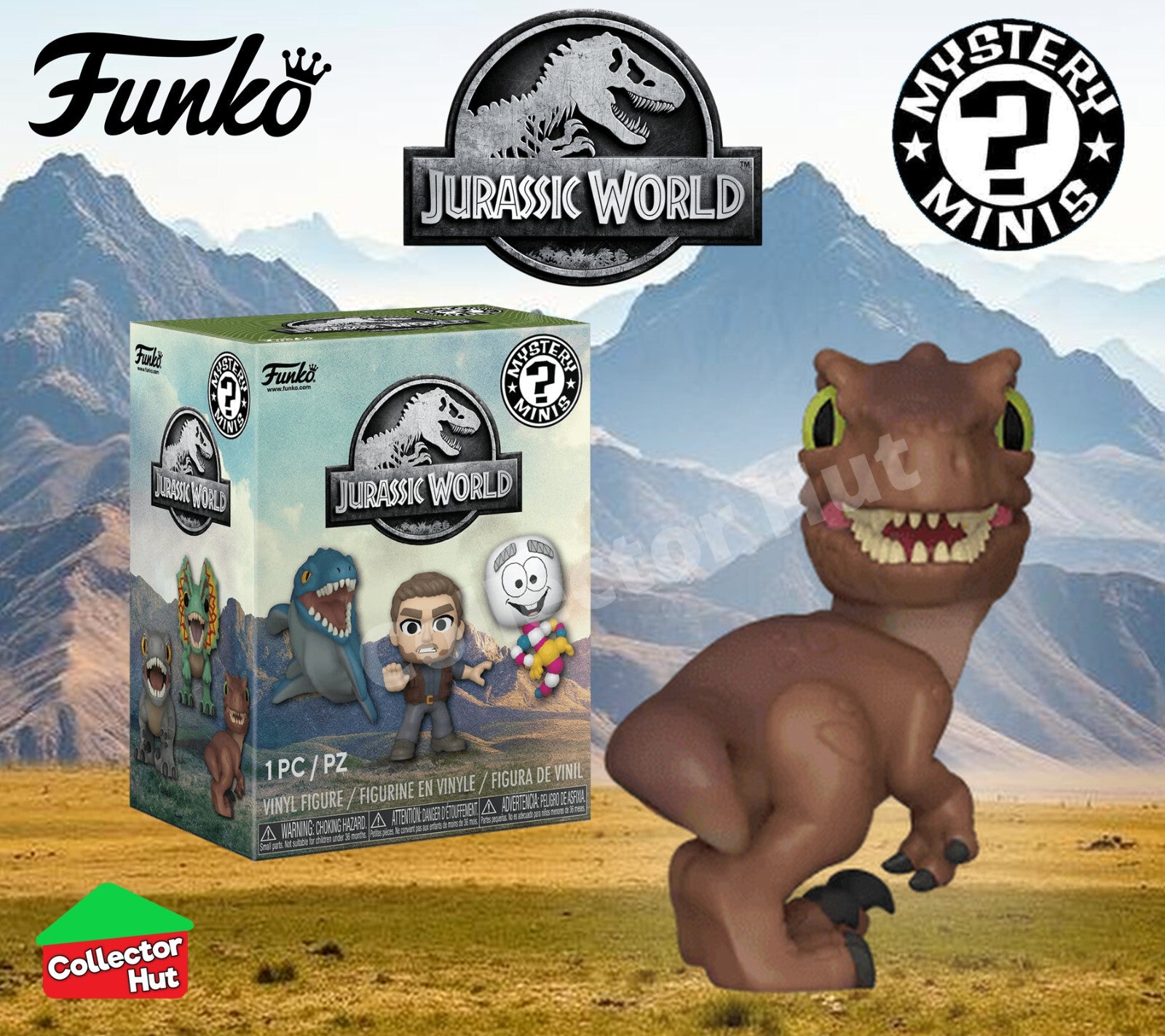 Jurassic World Funko Mini Mystery Figures IDENTIFIED