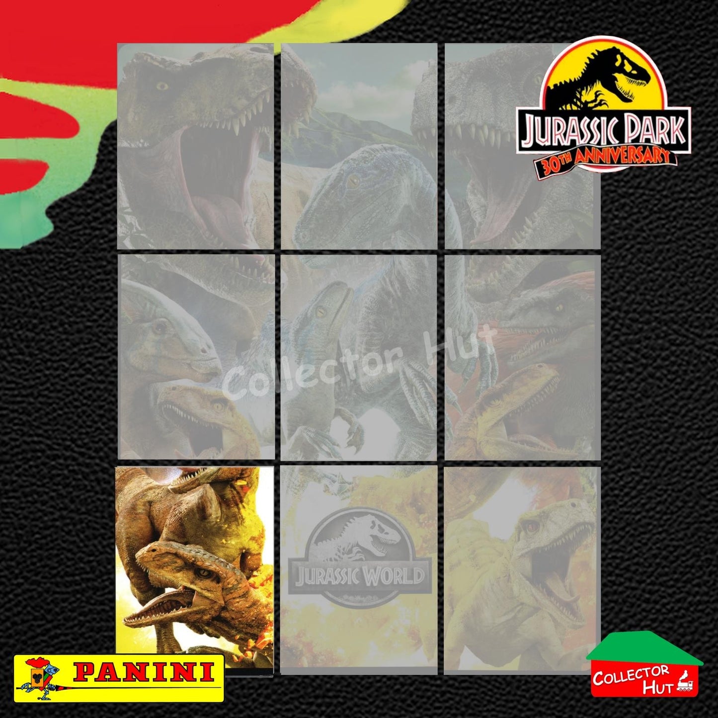 Jurassic World 30th Anniversary Trading Card Collection BASE CARDS #1-195