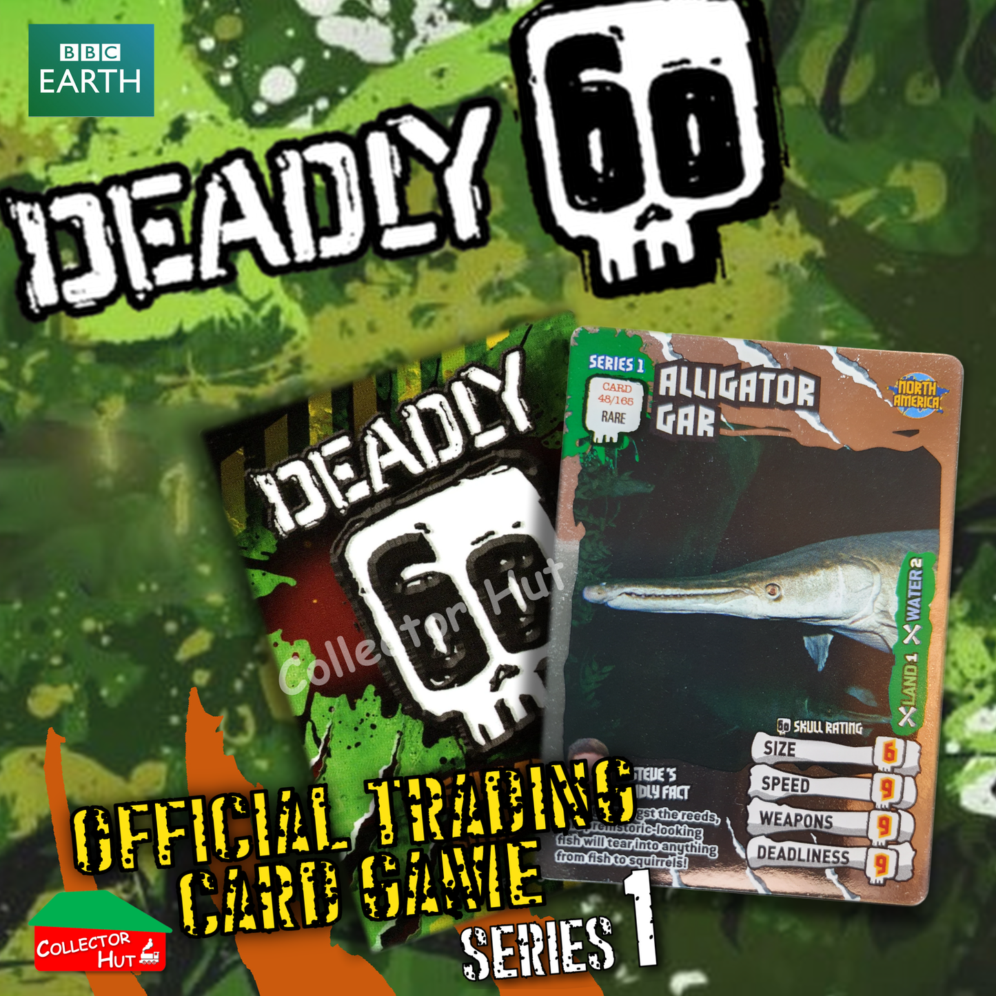 CBBC Deadly 60 Season 1, 2 & Wild FOIL RARE LIMITED Trading Cards