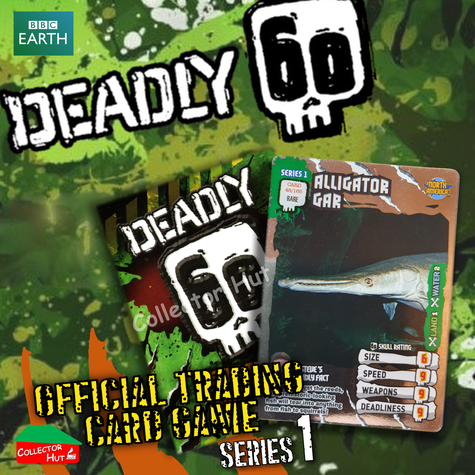 CBBC Deadly 60 Season 1, 2 & Wild FOIL RARE LIMITED Trading Cards