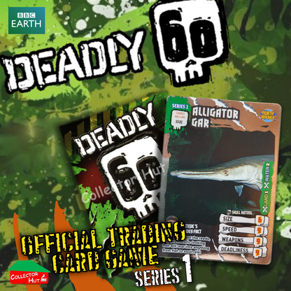 CBBC Deadly 60 Season 1, 2 & Wild FOIL RARE LIMITED Trading Cards