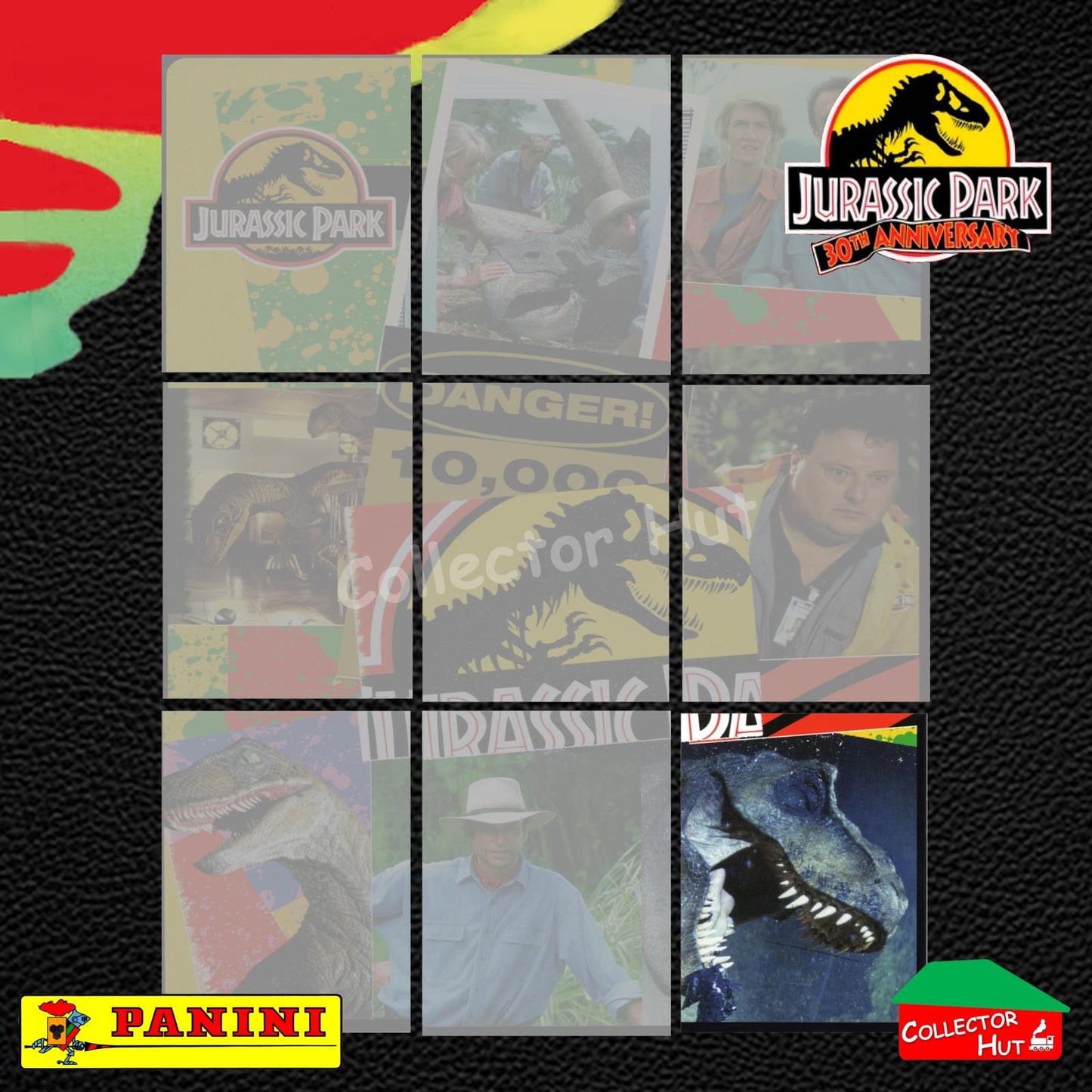 Jurassic World 30th Anniversary Trading Card Collection BASE CARDS #1-195