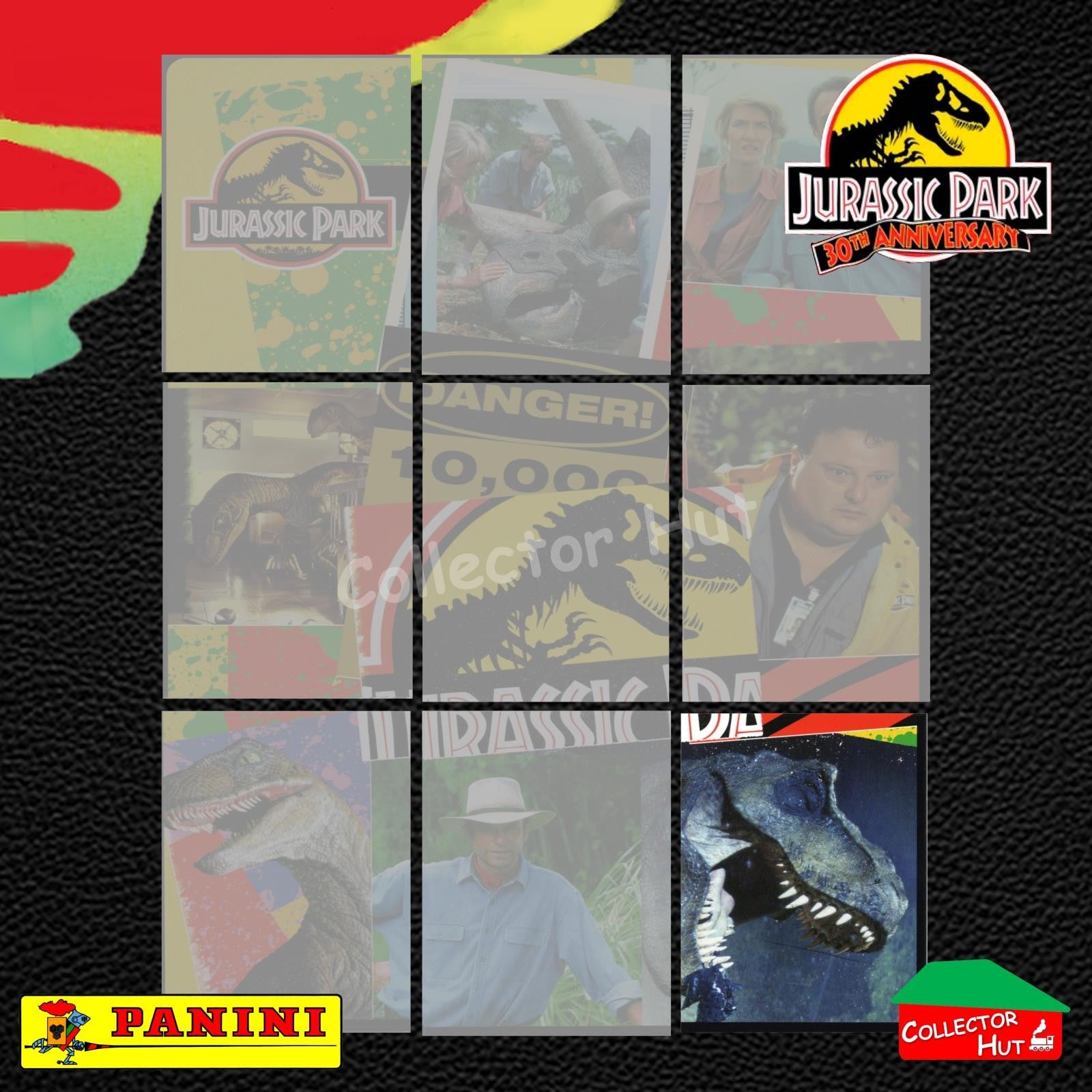 Jurassic World 30th Anniversary Trading Card Collection BASE CARDS #1-195