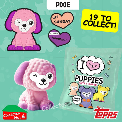 Topps I Love Puppies Cute Blind Bag Mini Figures IDENTIFIED