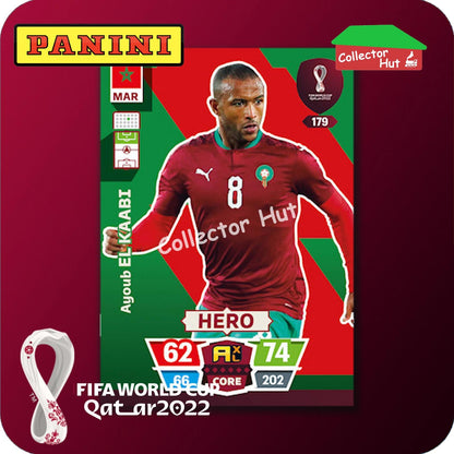 Panini Adrenalyn XL Qatar World Cup 2022 Trading Cards BASE SET #145-288