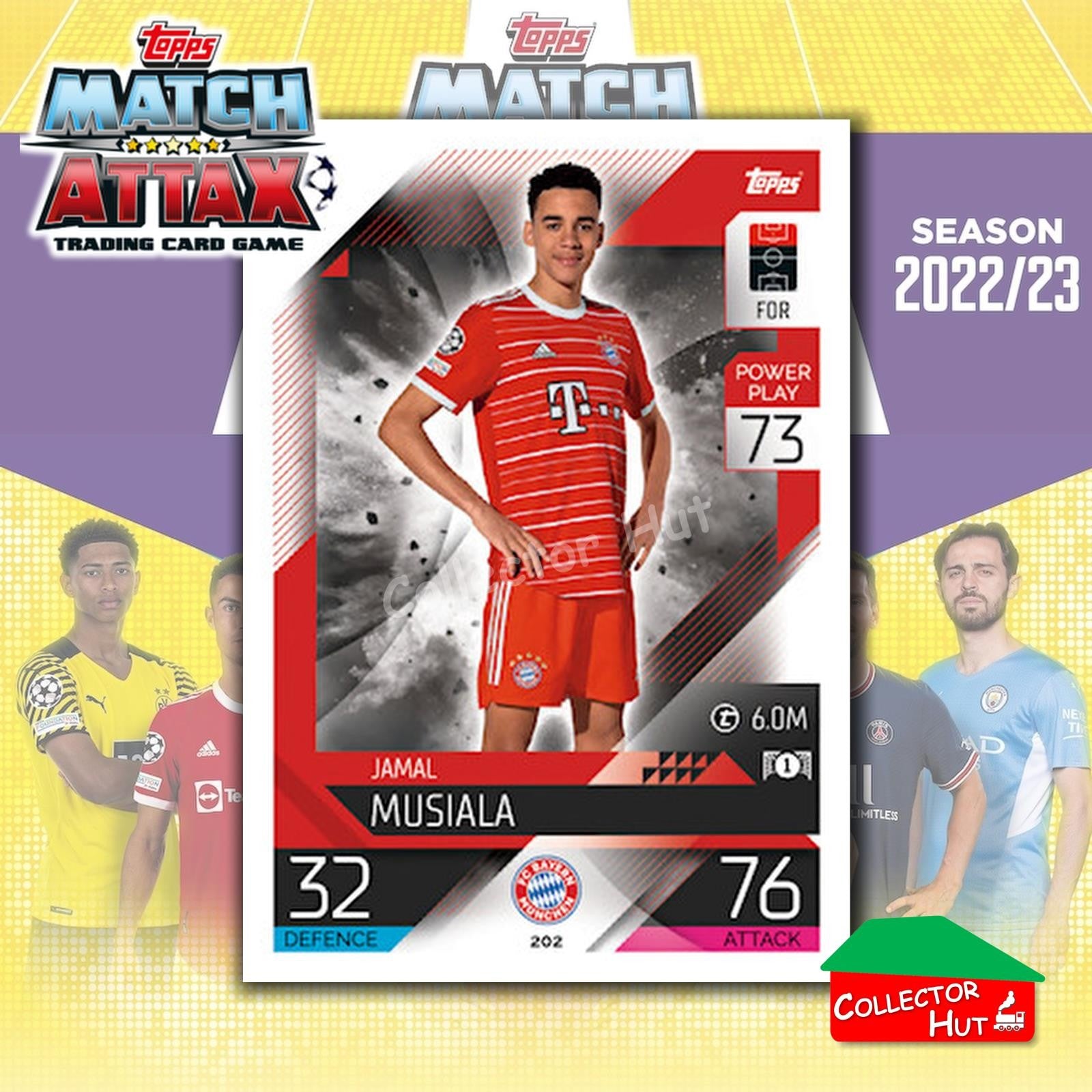 Topps Match Attax Europa Champions League 2022/23 TCG Trading Cards Base 190-387