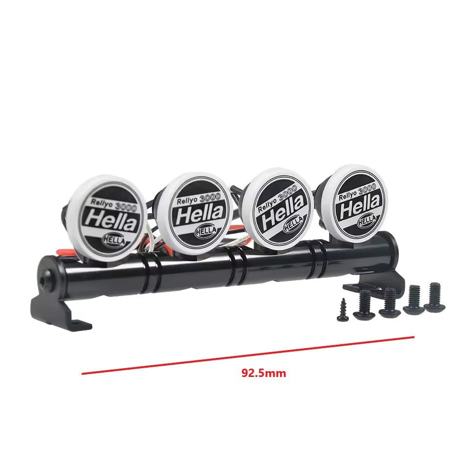 RC Truck Roof Grill LED Fog Lamp Upgrade Sets x4 x5 x6