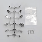 RC Model Car Replacement Wing Mirror Kits Black & Chrome