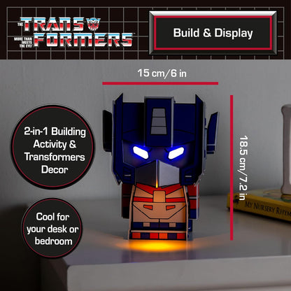 Transformers Build-A-Bot Light Optimus Prime Blue Sky Studios