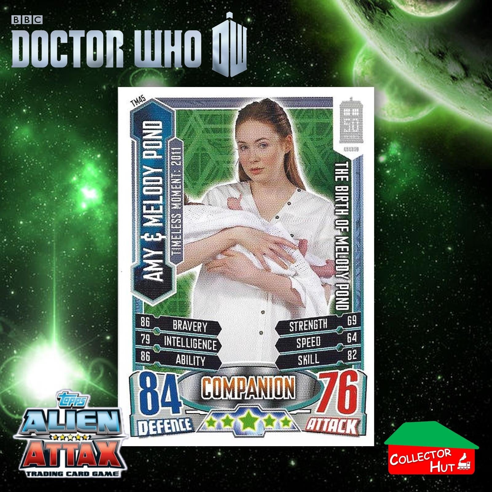 Topps Doctor Who Alien Attax 50th Anniversary Edition Companion Timeless Cards