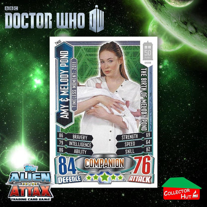Topps Doctor Who Alien Attax 50th Anniversary Edition Companion Timeless Cards