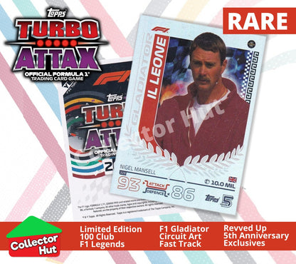 Topps Turbo Attax Formula 1 F1 2024 #313-344 RARE Limited Cards YOU CHOOSE