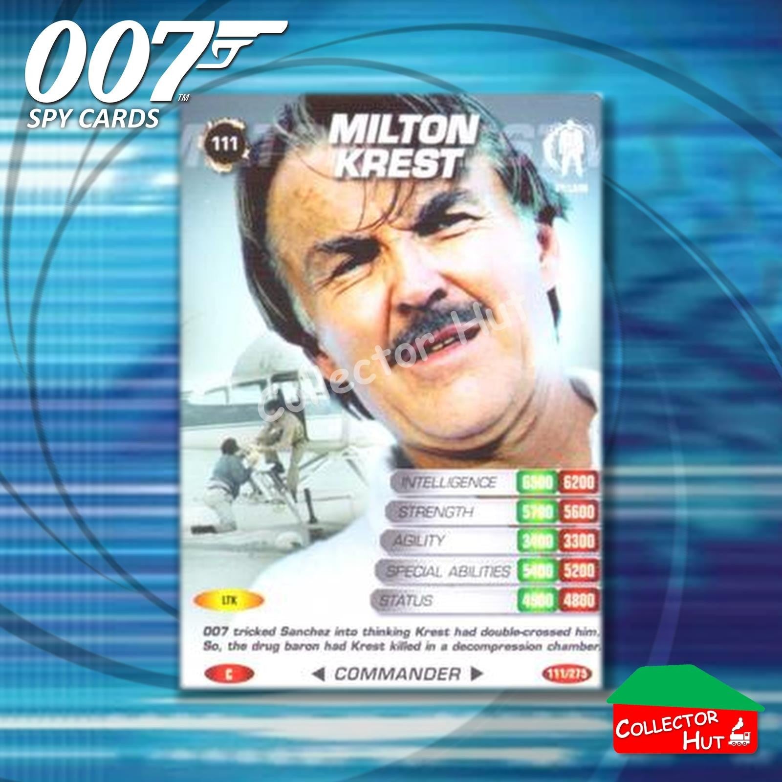 James Bond 007 Commander Spy Cards BASE COMMON YOU CHOOSE