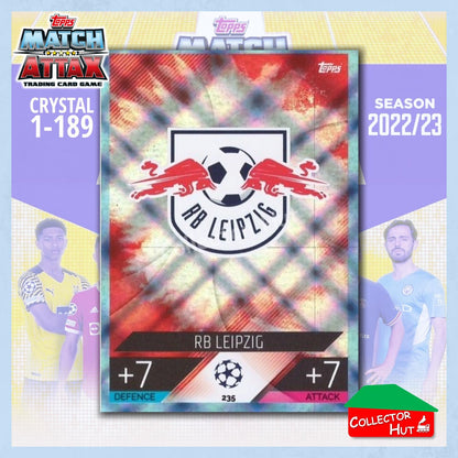 Topps Match Attax Europa Champions League 2022/23 Crystal Parallel Cards 190-387