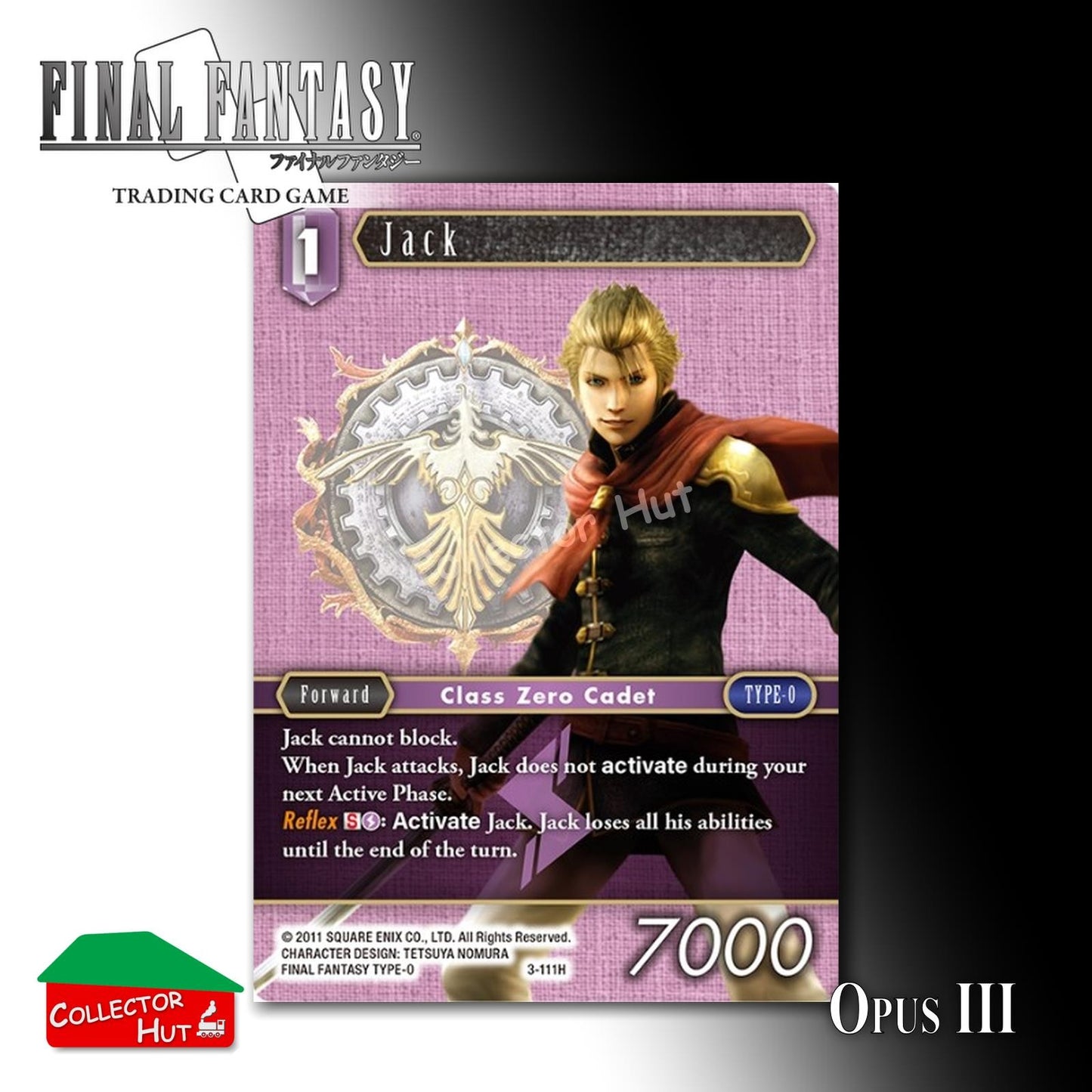 Final Fantasy Trading Card Game OPUS III 3 Singles You Choose