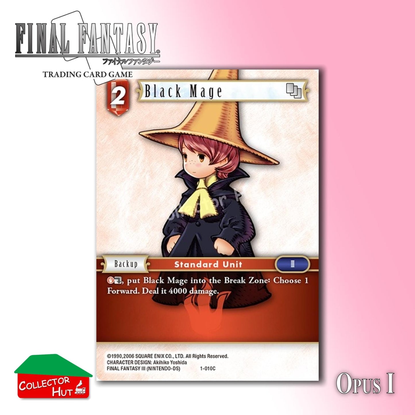Final Fantasy Trading Card Game OPUS I Singles You Choose