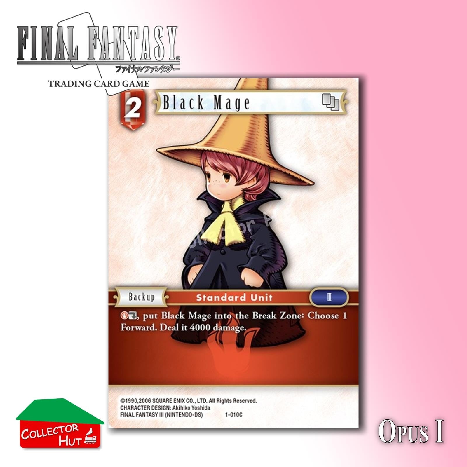 Final Fantasy Trading Card Game OPUS I Singles You Choose