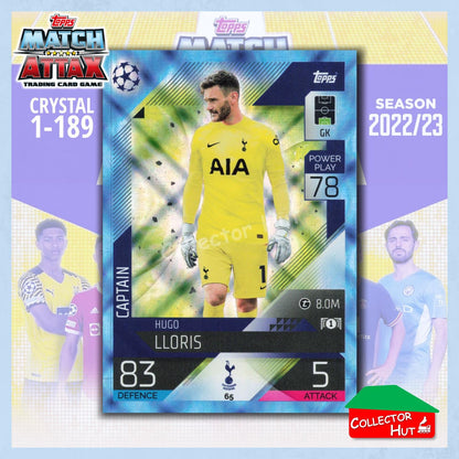 Topps Match Attax Europa Champions League 2022/23 Crystal Parallel Cards 1-189