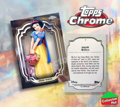 Disney Topps Chrome 2024 Base Cards 1-200 Pick Singles to Complete Your Set