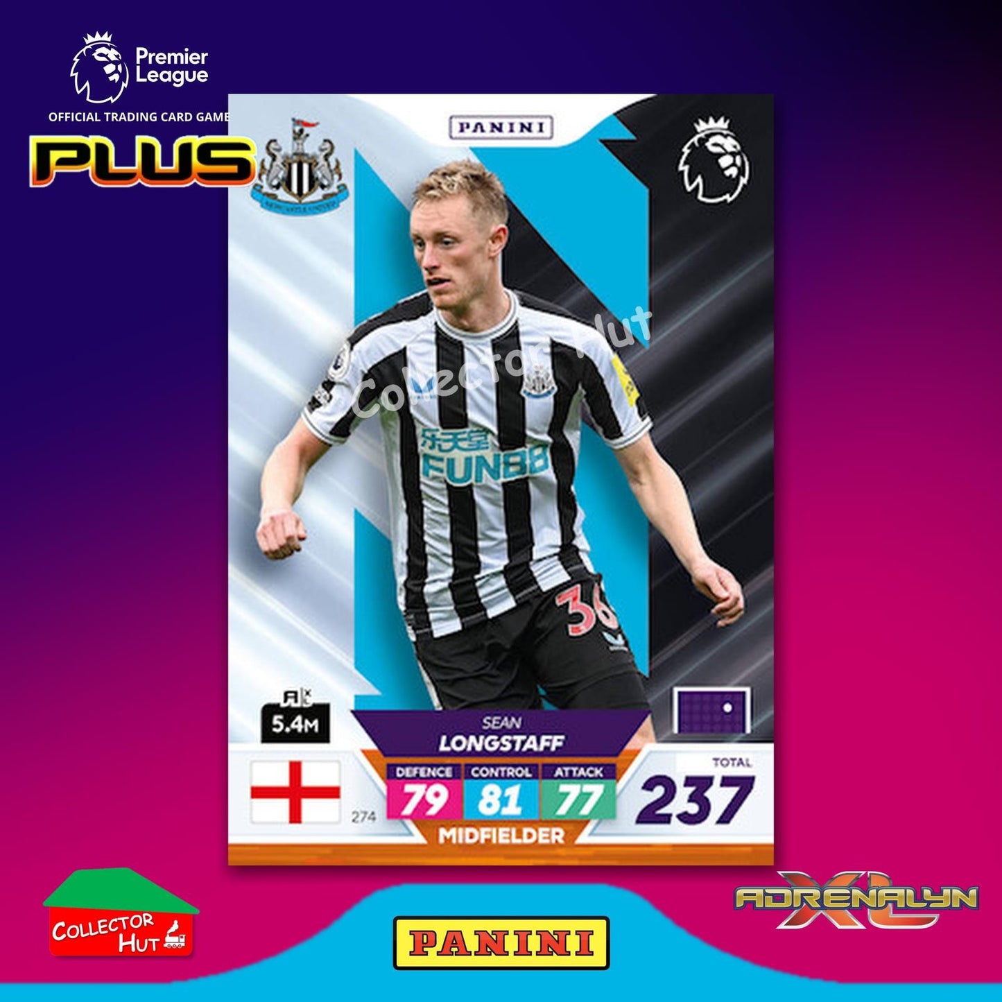 Panini Premier League Adrenalyn XL PLUS 2023 2022/23 Base Cards #190 - #369