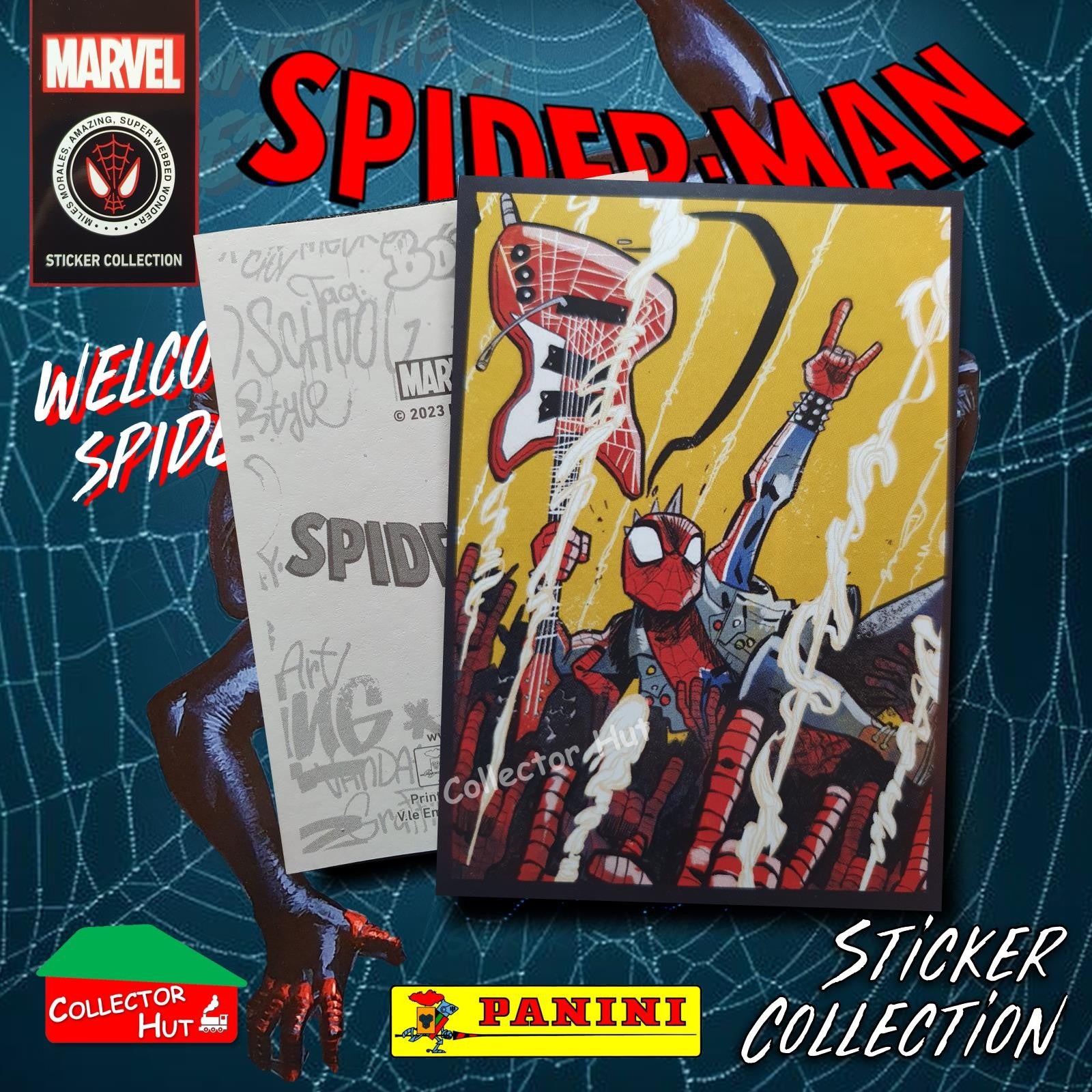 Panini Spider-Man Spider-Verse 2023 Collection Sticker Singles #1-163 & F1-30
