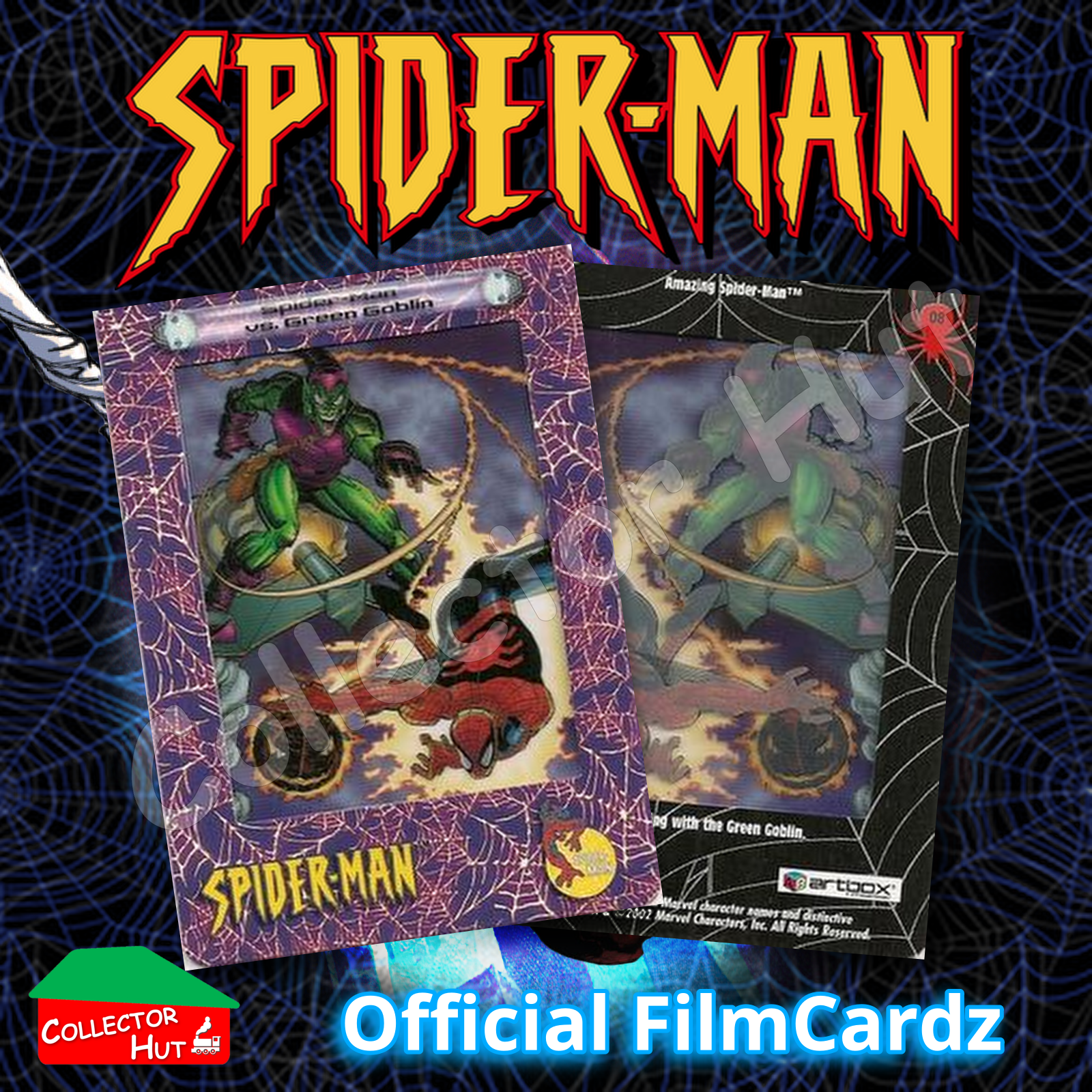 Marvel Spider-Man 2002 Artbox FilmCardz Choose Your Card!